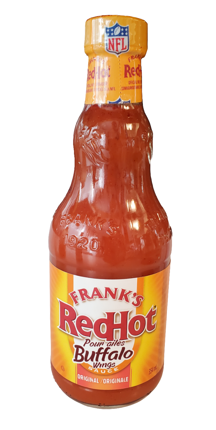 Bouteille sauce RedHot ailes 351ml