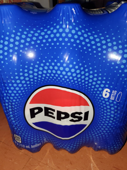 Bouteilles de 6 Pepsi