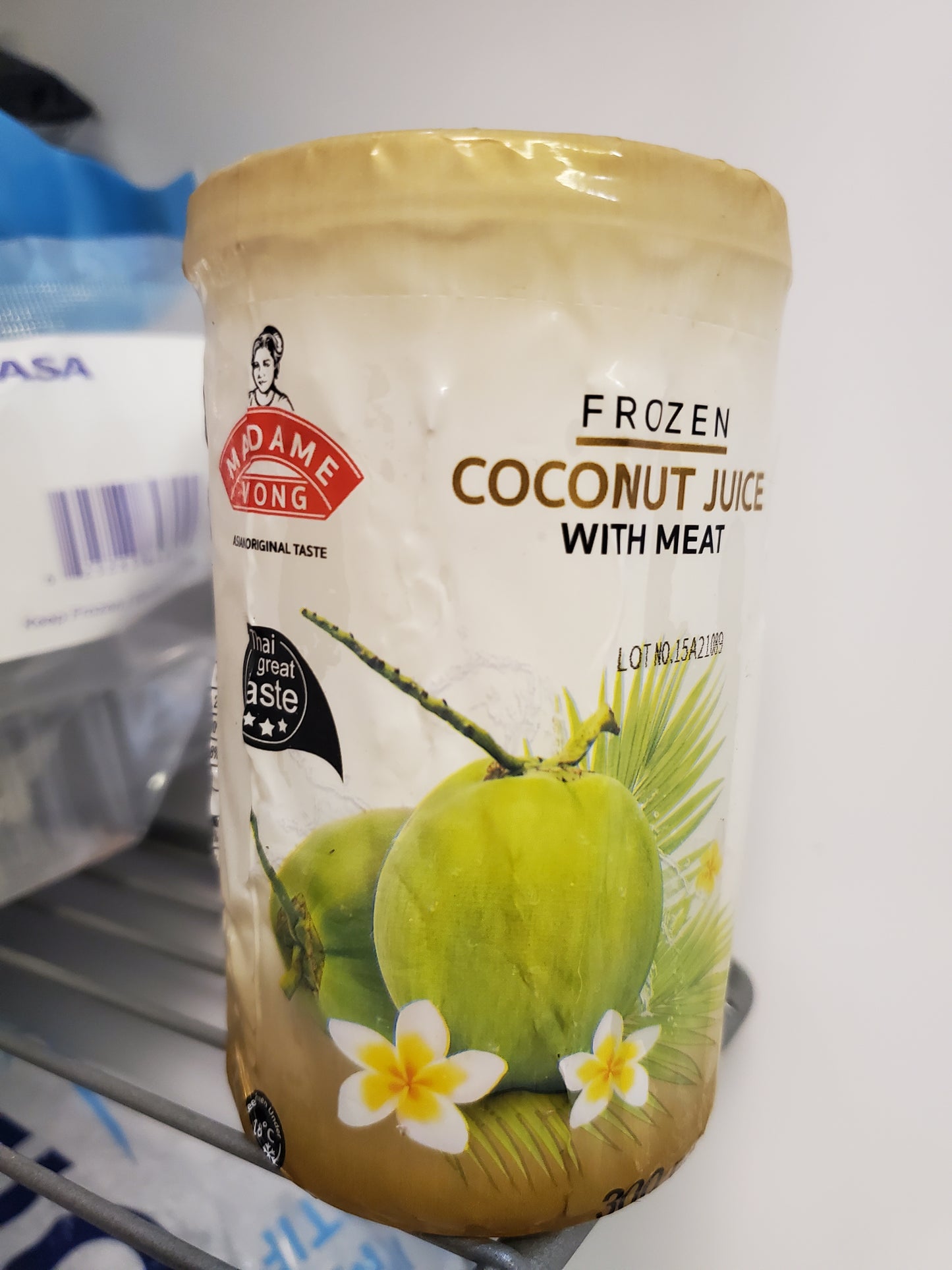 Contenant eau de coco