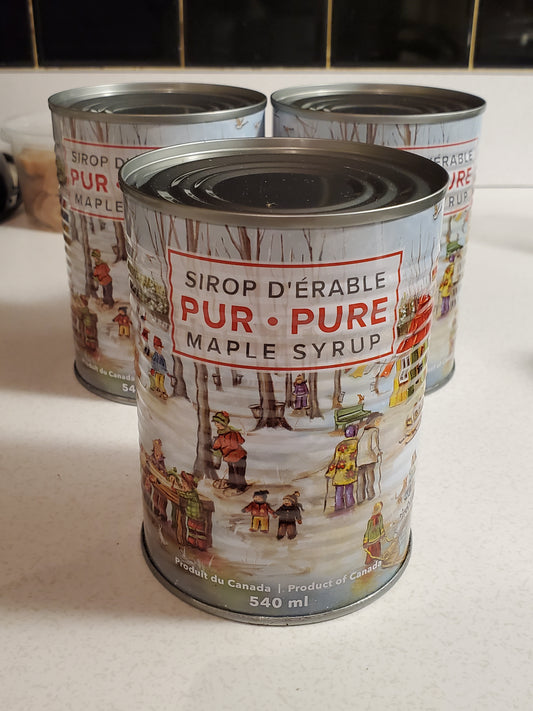 Canne sirop érable 540ml