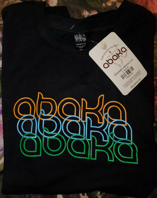 T-Shirt ORGANIKO ABAKA Noir