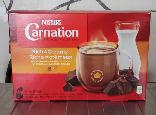 Boîte chocolat chaud Nestlé 10x25g