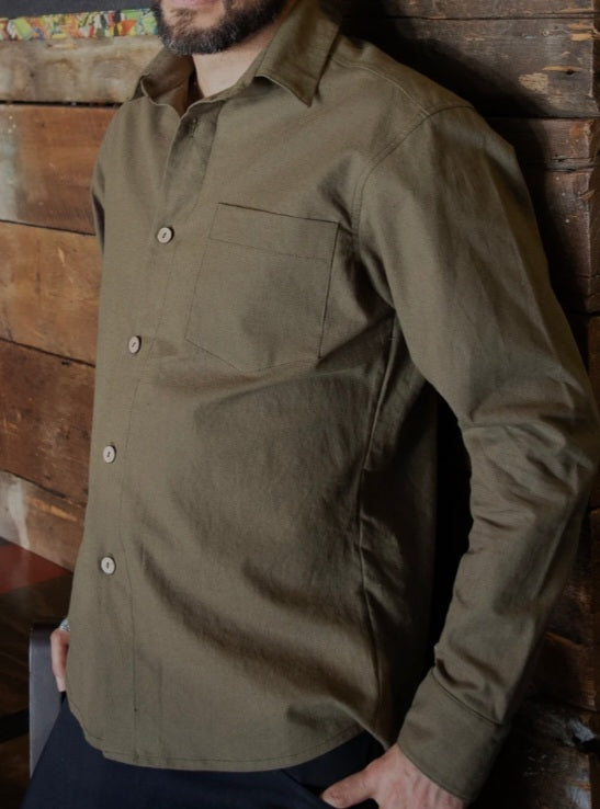 Chemise homme VICTOR L/S d'Abaka