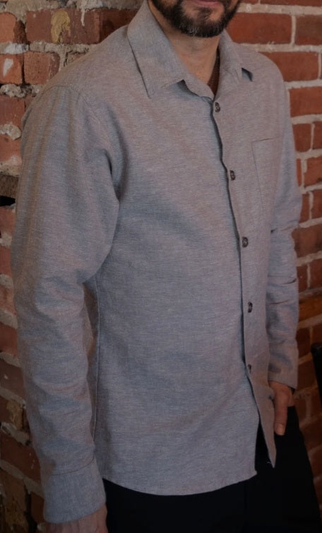 Chemise homme VICTOR L/S d'Abaka