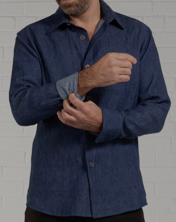 Chemise homme VICTOR L/S d'Abaka