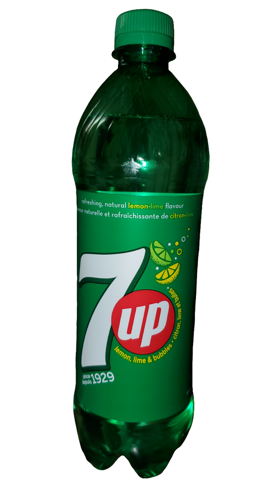Bouteilles de 6 7up