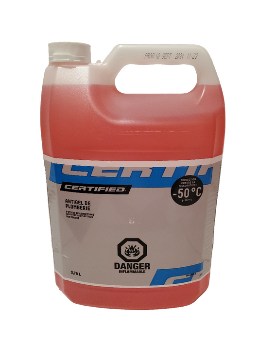 Contenant antigel plomberie 3,78L